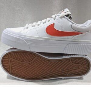 Nike Court Legacy Lift Sneakers Orange/Cheetah NWOB sz 8.5